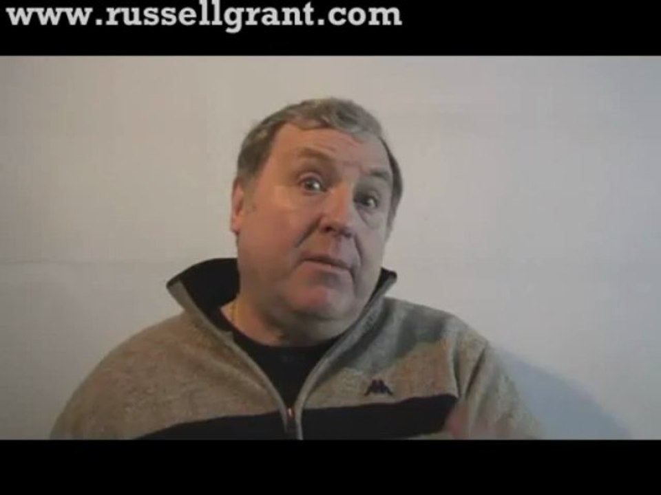 Russell Grant Video Horoscope Virgo March Tuesday 12th 2013 www.russellgrant.com