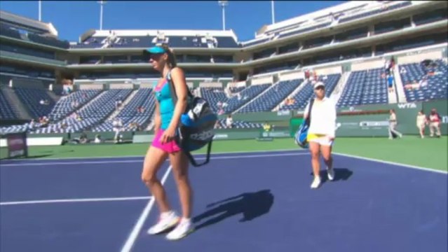 Indian Wells - Kerber sans trembler