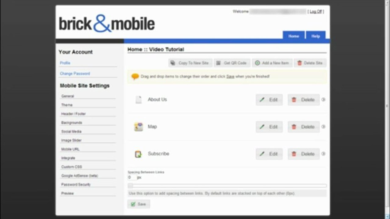 BrickandMobile: Adding Header and Logo Part 1