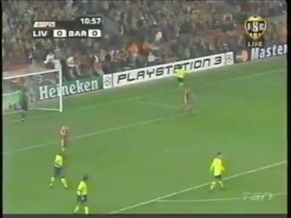 2007 (March 7) Liverpool (England) 0-Barcelona (Spain) 1 (Champions League)