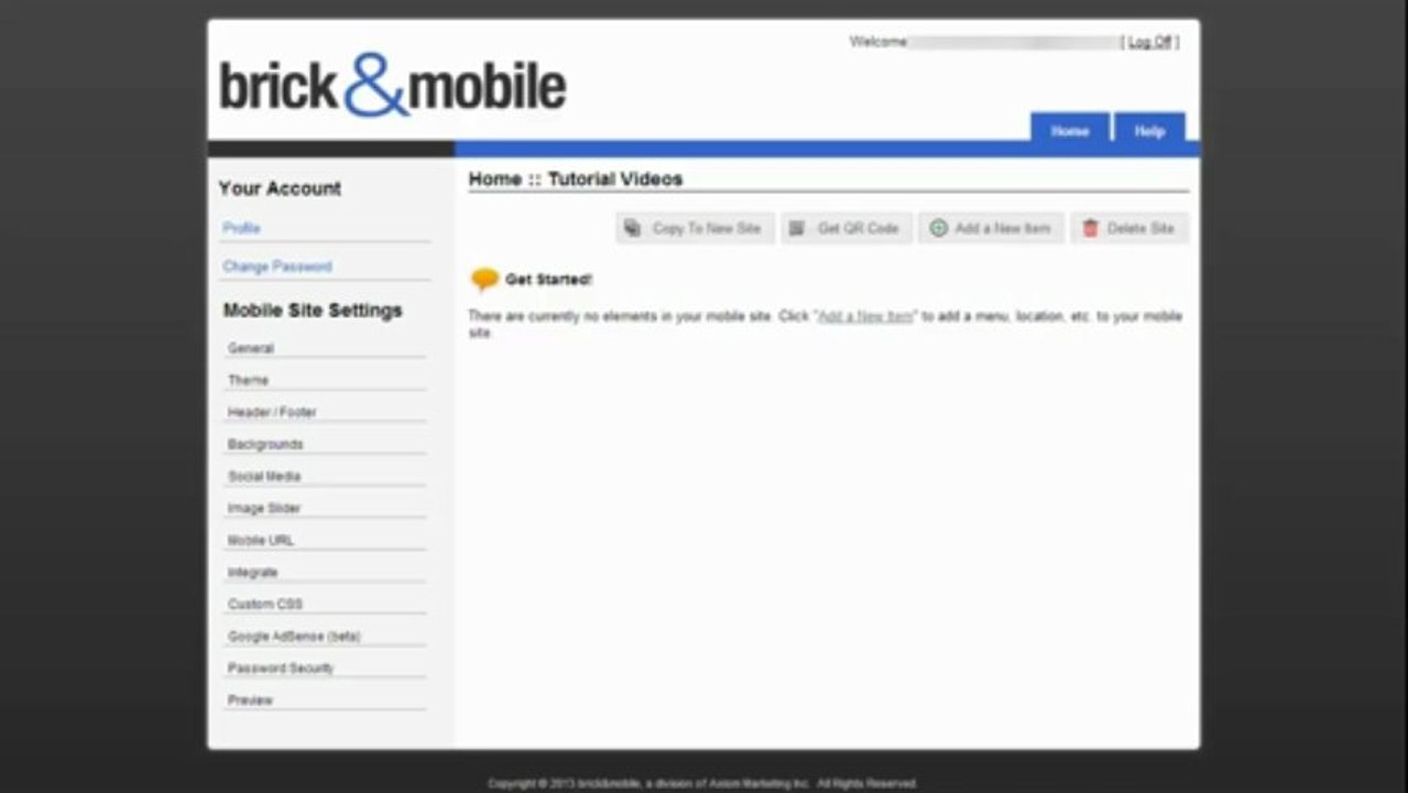 BrickandMobile: Adding Contents to a Mobile Website