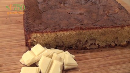 Brownie au chocolat blanc - 750 Grammes