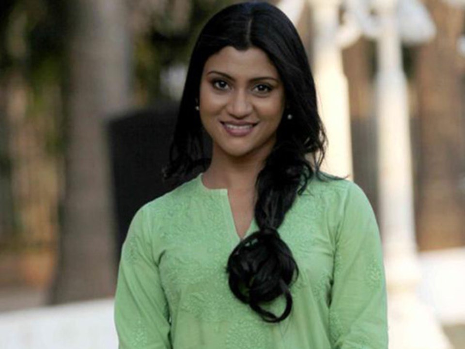 Konkana On The Sets Of Ek Thi Naayika