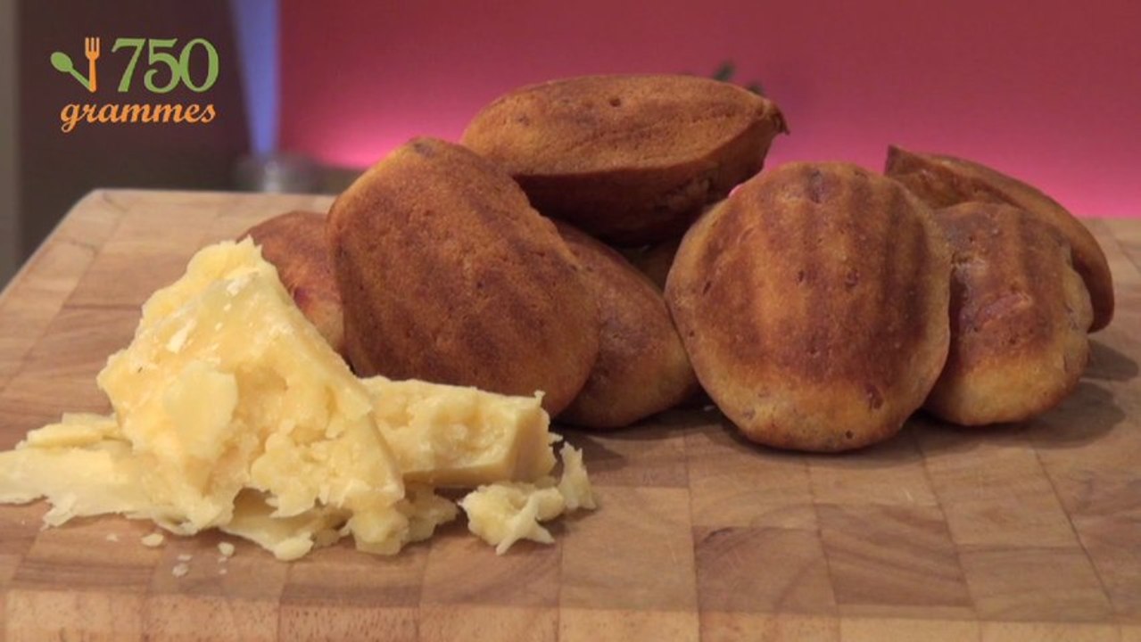 Recette de Madeleines au parmesan - 750 Grammes