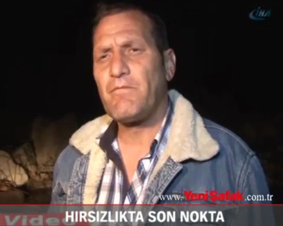 Hırsızlıkta son nokta
