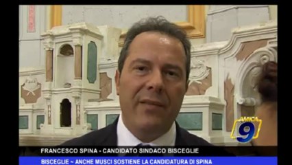 Bisceglie | Anche Musci sostiene la candidatura di Spina