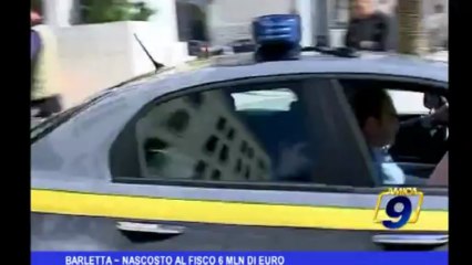 Barletta | Nascosto al fisco 6 MLN di euro