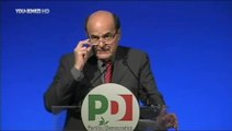 Bersani - Un partito che non ha democrazia interna non può governare il Paese (11.03.13)