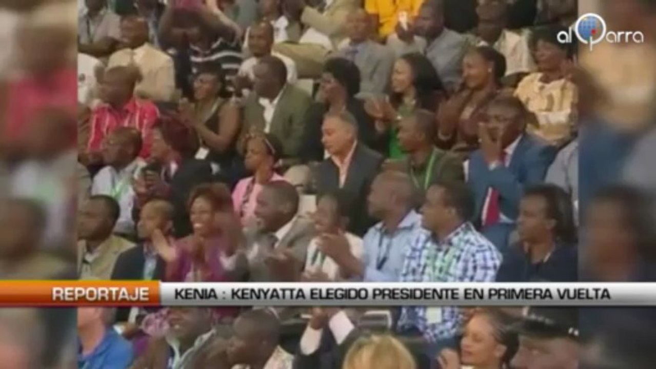 Kenia: Uhuru Kenyatta elegido presidente en primera vuelta