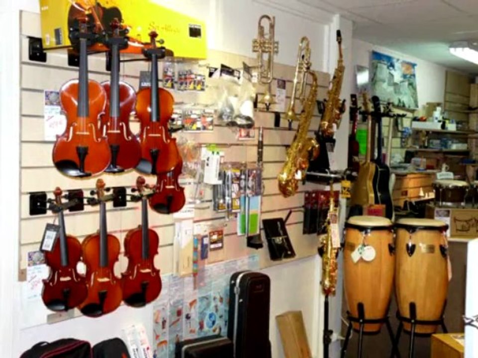 Magasin de musique à vendre