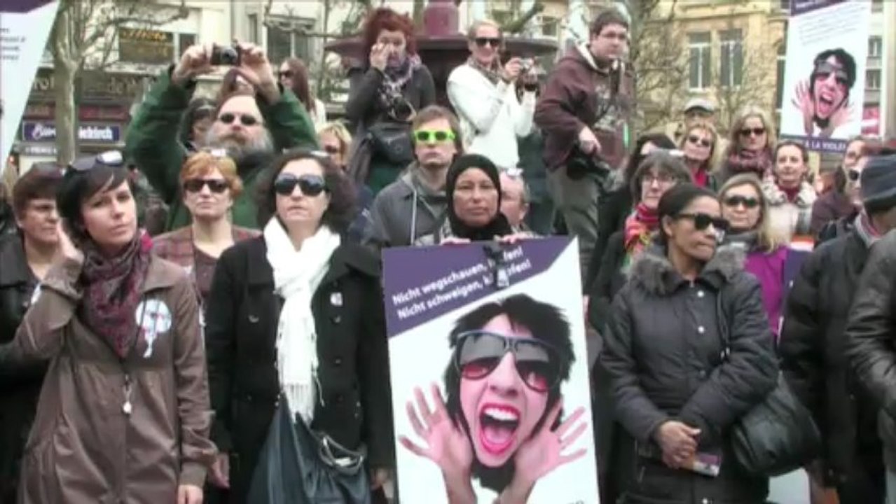 2013-03-08 - OGBL - Manifestation contre toute forme de violence envers les femmes.