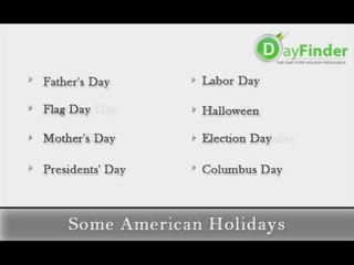 Get Complete Details about Upcoming Holidays in 2013