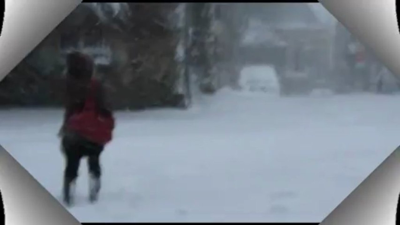 Coutances sous la neige, 12 mars 2013