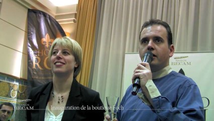 Inauguration de la boutique Foch - Maison Bécam