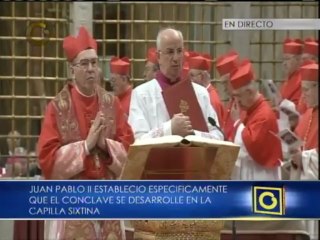 Los 115 cardenales que elegirán al papa entran a la Capilla Sixtina para el cónclave