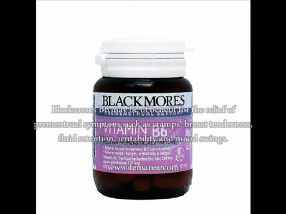 Blackmores PMS Support Vitamin B6 Blackmores PMS Support Vitamin B6