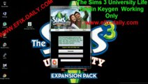The Sims 3 University Life générateur de clé / Keygen Crack / FREE DOWNLOAD