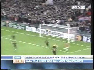 2008 (April 9) Manchester United (England) 1-AS Roma (Italy) 0 (Champiosn League)