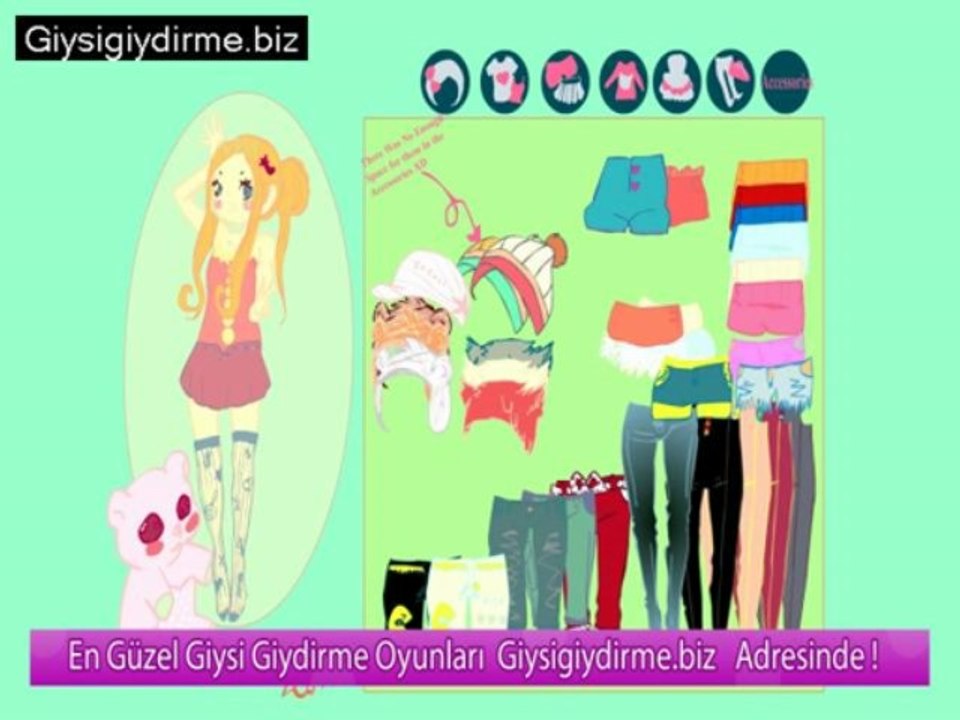 Giysi Giydirme Manken Oyunları