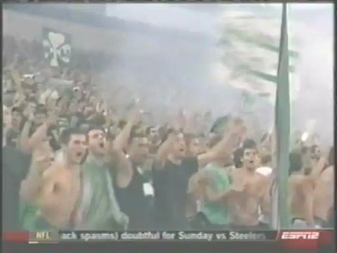2008 (September 16) Panathinaikos (Greece) 0-Internazionale Milano (Italy) 2 (Champions League)