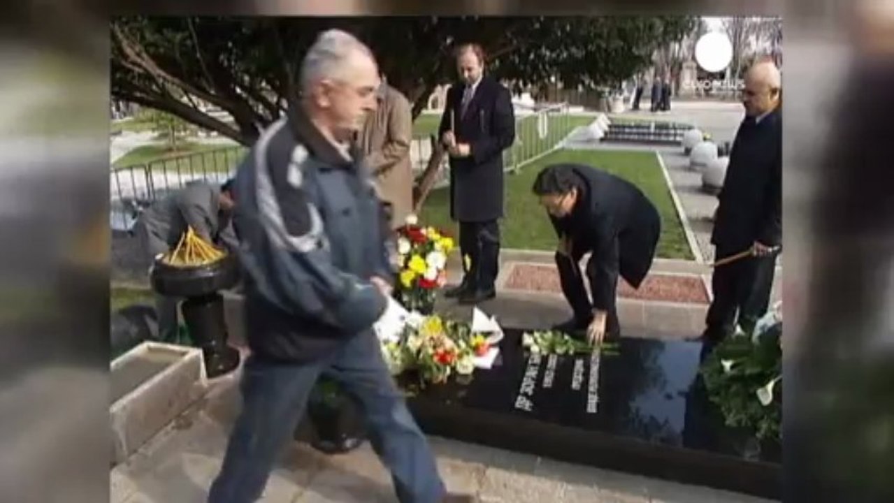 El décimo aniversario del asesinato del primer ministro...