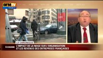 L’éco du soir: l'impact de la neige pour les entreprises françaises - 12/03