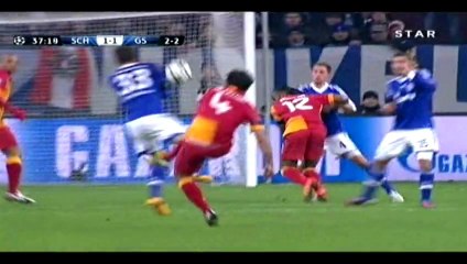 Schalke 1 - Galatasaray 1 [12.03.2013] dk.36 Gol Hamit
