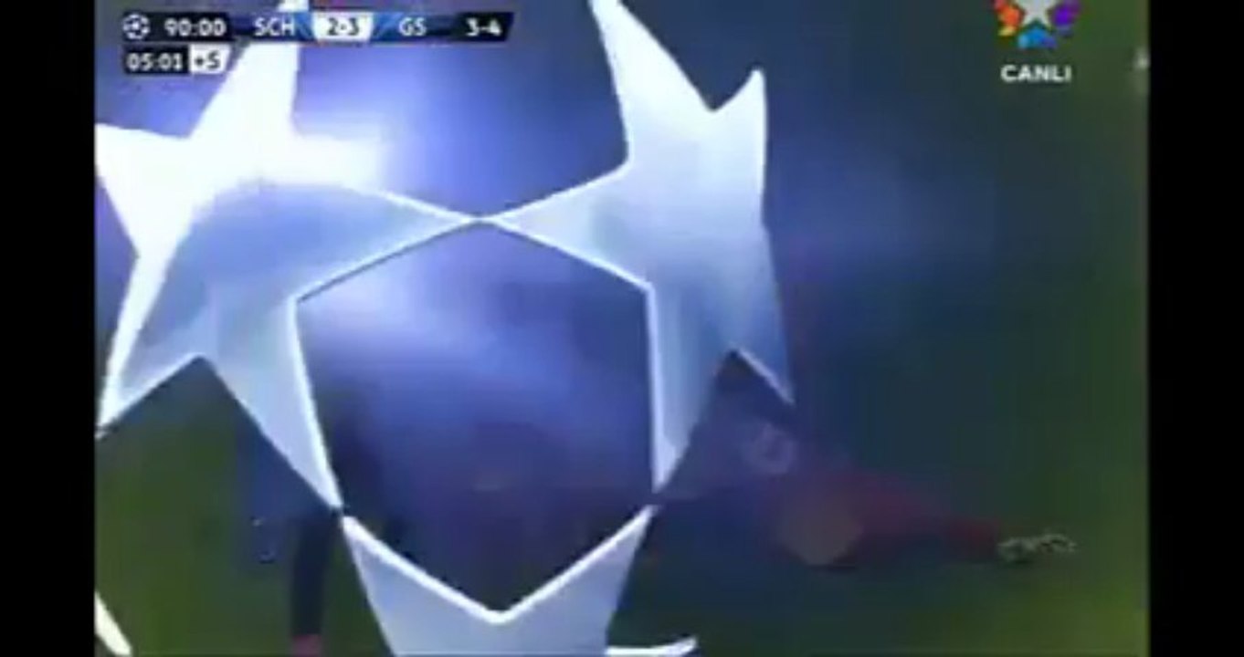 galatasaray schalke umutun golü ceyrek finaldeyiz