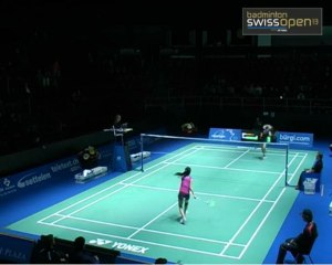 Swiss Open 2013: Salakjit VS Yui HASHIMOTO