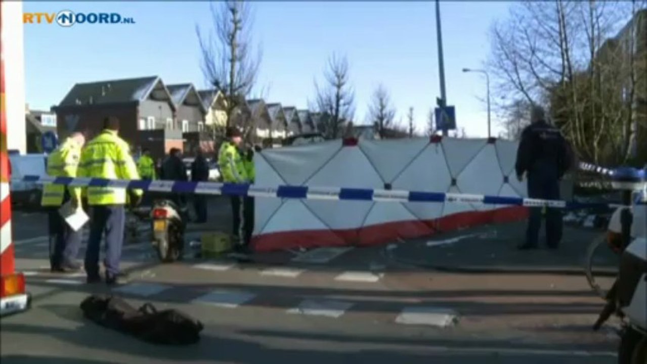 Scooterrijder ernstig gewond bij ongeluk in Stad - RTV Noord