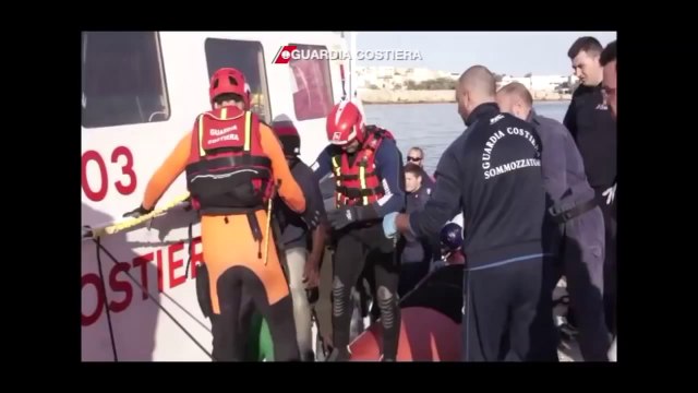 Lampedusa (AG) - Soccorsi altri 60 extracomunitari (11.03.13)