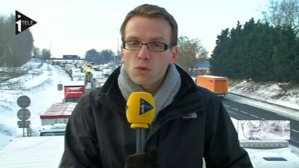 L'autoroute A1 paralysée