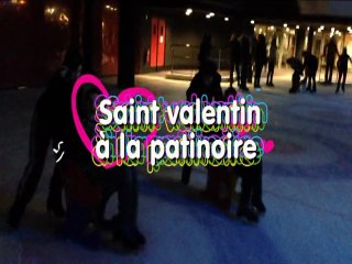 La Saint-Valentin à la patinoire