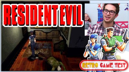 Resident Evil "Playstation" Retro Game Test - REVIEW fr vf