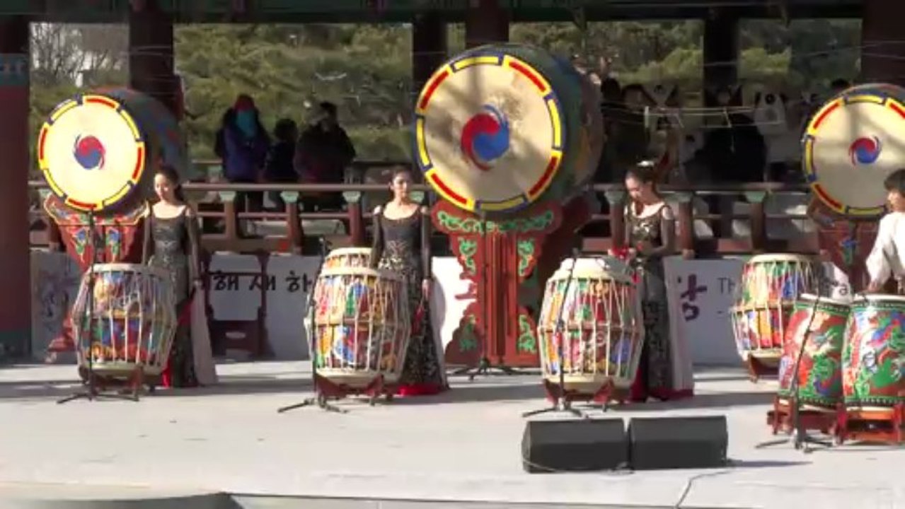 percus et éventails