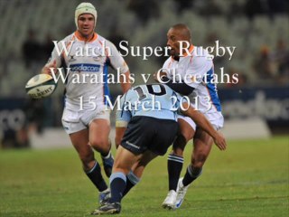 Cheetahs vs Waratahs Live Online