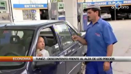 Descontento de los tunecinos frente al alza de los precios