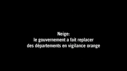 Le gouvernement a fait replacer des départements en vigilance orange