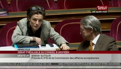 SEANCE, Débat préalable au conseil européen des 14 et 15 mars 2013