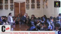 Visita de Alumno de la Primaria Angelica Castro de la Fuente de la Com. de Amila