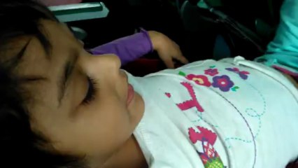 Hiya in Satabdi Exp Jan 2013 video 2