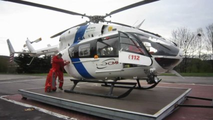 Démarrage d'un hélicoptère EC 145 avec un groupe auxiliaire de puissance SOS Booster 12/24/28V