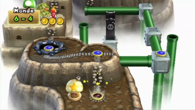 New Super Mario Bros. Wii - Monde 6 : Niveau 6-4
