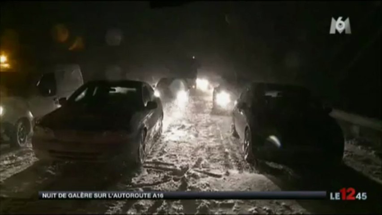Une nuit de galère sur l'A16