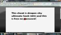 Dragon City Pirater (Hack Cheat) (téléchargement) March 2013