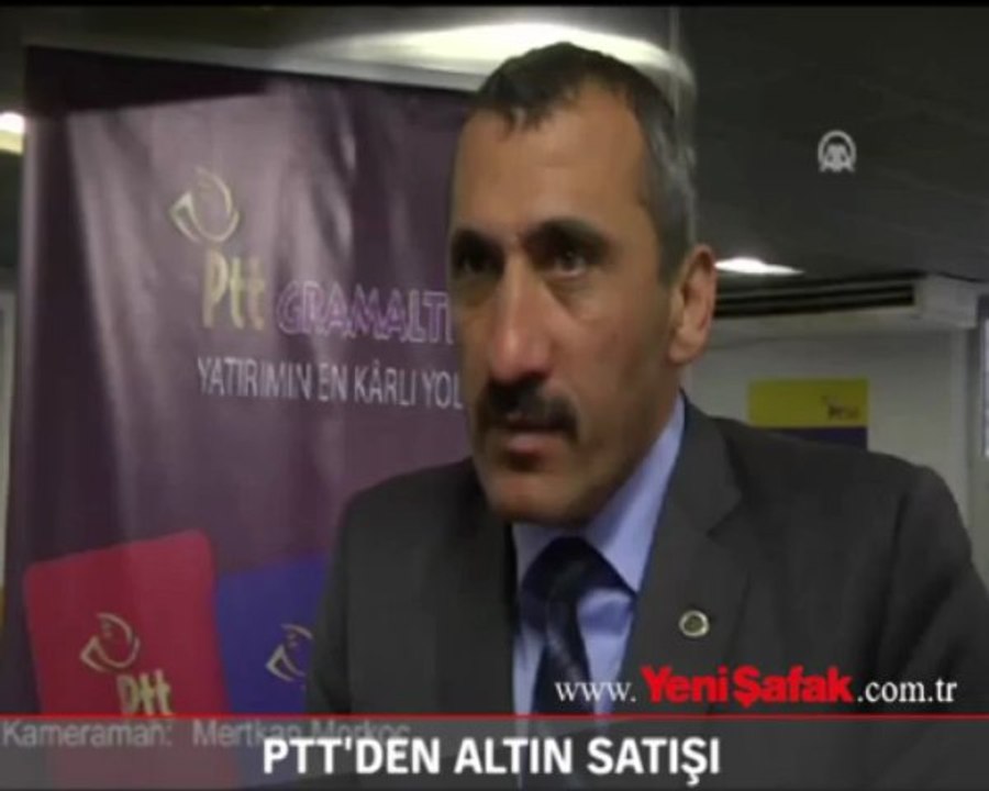 PTT'den altın satışı