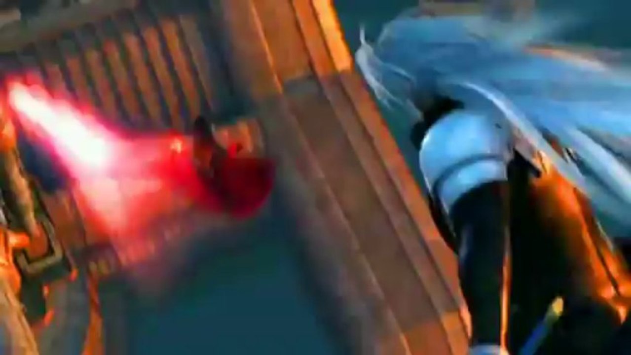 Final Fantasy VII Crisis Core Angeal and Genesis vs Sephiroth