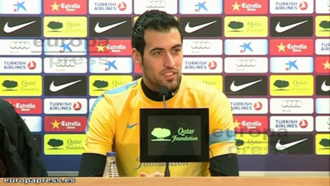 Busquets cree que no tienen que callar bocas