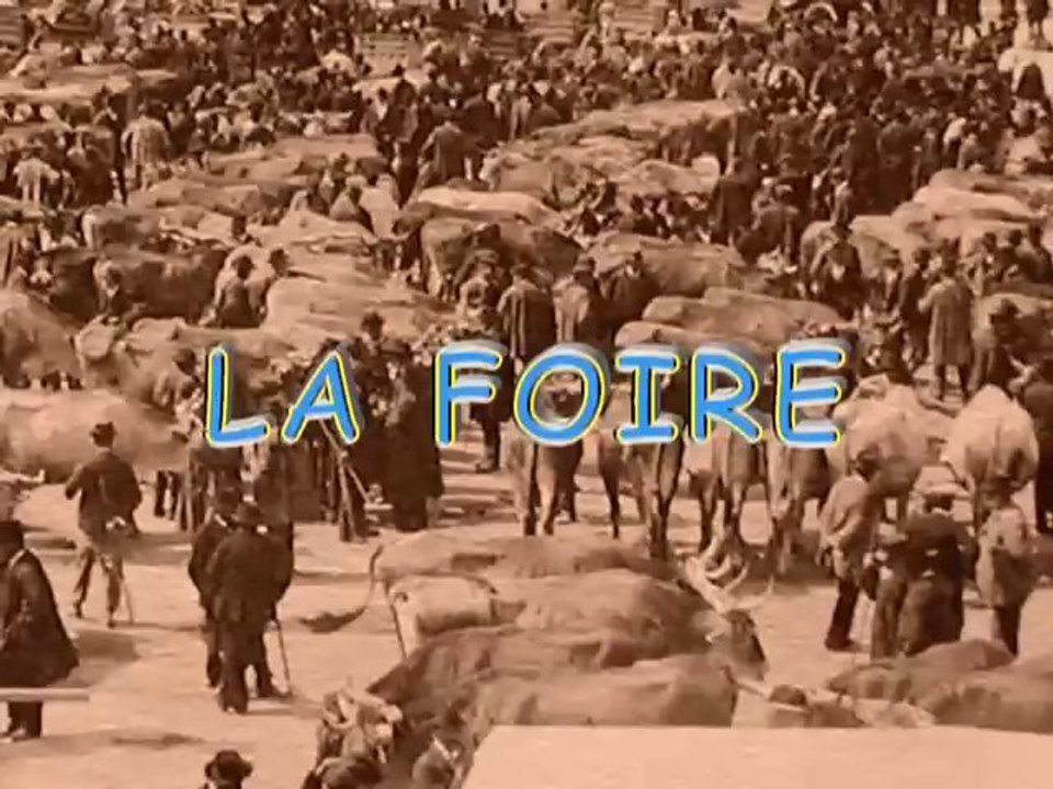 Autrefois Breuillet : la foire