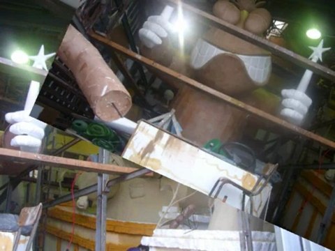 constructions des chars de cholet 2013